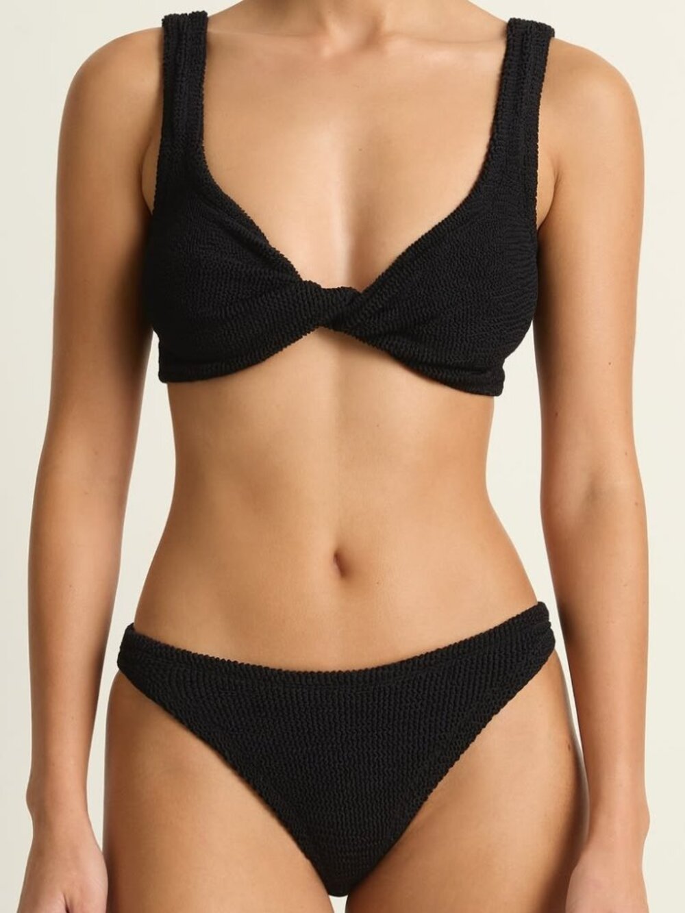 Hunza G Juno Bikini SET - Black - One Size